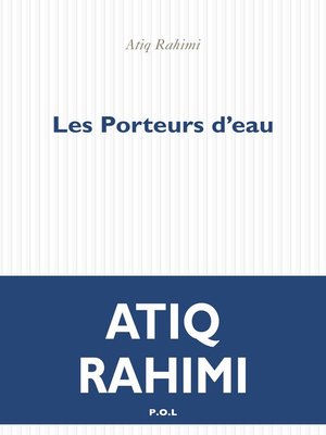 cover image of Les porteurs d'eau